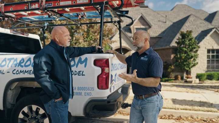 Hardworking Roofing and Construction team