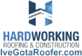 Hardworking Roofing Construction Logo Footer